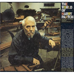 Harry Partch The World Of Harry Partch Vinyl LP USED