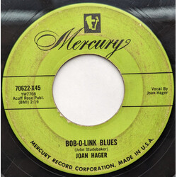 Joan Hager Bob-O-Link Blues / The Last One To Know USED VINYL 7INCH 45 RPM SINGLE