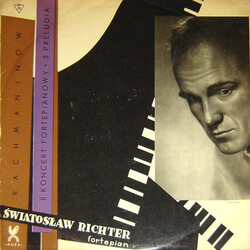 Sergei Vasilyevich Rachmaninoff / Sviatoslav Richter II Koncert Fortepianowy / 3 Preludia Vinyl LP USED
