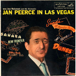Jan Peerce / Joe Reisman And His Orchestra Jan Peerce In Las Vegas Vinyl LP USED