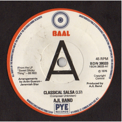 AJL Band Classical Salsa Vinyl 7" USED