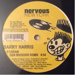 Barry Harris S'cream Vinyl 12" USED