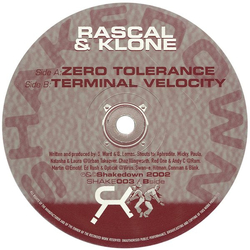 Rascal & Klone Zero Tolerance / Terminal Velocity Vinyl 12" USED