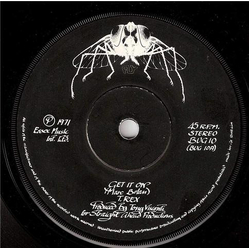 T. Rex Get It On Vinyl 7" USED