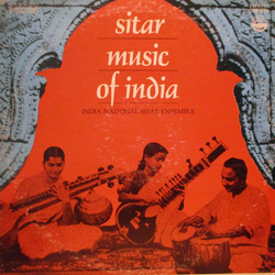 India National Sitar Ensemble Sitar Music Of India Vinyl LP USED