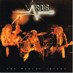 Vardis The World's Insane Vinyl LP USED