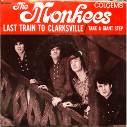 The Monkees Last Train To Clarksville Vinyl 7" USED