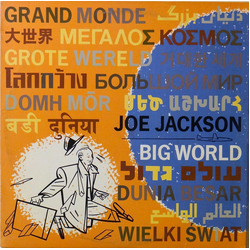 Joe Jackson Big World Vinyl 2 LP USED