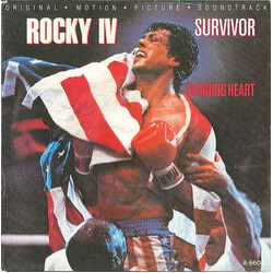 Survivor Burning Heart Vinyl 7" USED