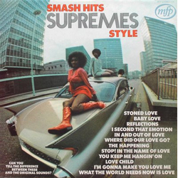 Unknown Artist Smash Hits Supremes Style Vinyl LP USED