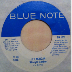 Lee Morgan Midnight Cowboy / Popi Vinyl 7" USED
