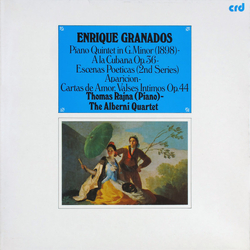 Enrique Granados / Thomas Rajna / The Alberni Quartet Granados: Piano Quintet, Piano Works Vinyl LP USED