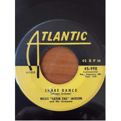 Willis Jackson & His Orchestra Shake Dance / Walking Home Vinyl 7" USED
