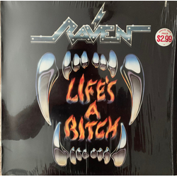 Raven (6) Life's A Bitch Vinyl LP USED