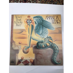 Amanda Lear Never Trust A Pretty Face Vinyl LP USED