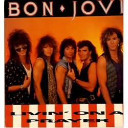 Bon Jovi Livin' On A Prayer Vinyl 12" USED
