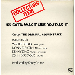 The Original Sound Track You Gotta Walk It Like You Talk It (Or You'll Lose That Beat) Vinyl LP USED