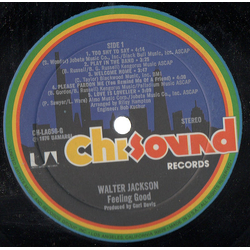 Walter Jackson Feeling Good Vinyl LP USED
