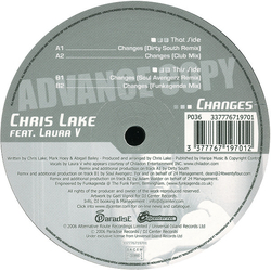 Chris Lake / Laura V Changes Vinyl 12" USED