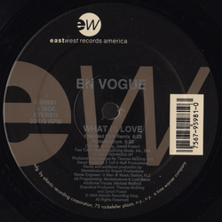 En Vogue What Is Love Vinyl 12" USED