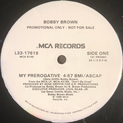 Bobby Brown My Prerogative Vinyl 12" USED