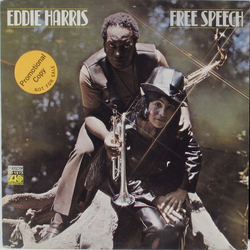 Eddie Harris Free Speech Vinyl LP USED