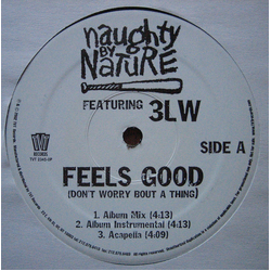 Naughty By Nature / 3LW Feels Good (Don't Worry Bout A Thing) Vinyl 12" USED