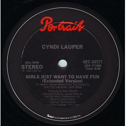 Cyndi Lauper Girls Just Want To Have Fun Vinyl 12" USED
