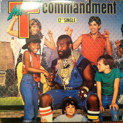 Mr. T (2) Mr. T's Commandment Vinyl 12" USED