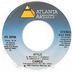 Cameo Style / Enjoy Your Life Vinyl 7" USED