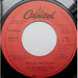 Peabo Bryson I'm So Into You / Smile Vinyl 7" USED