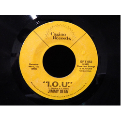 Jimmy Dean I.O.U. / Let's Pick Up The Pieces (And Start Over Again) Vinyl 7" USED