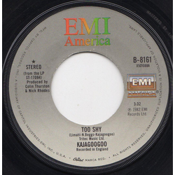Kajagoogoo Too Shy Vinyl 7" USED