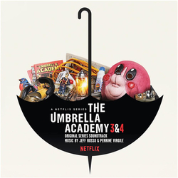Jeff Russo / Perrine Virgile The Umbrella Academy 3 & 4 Original Series Soundtrack Vinyl 2 LP USED