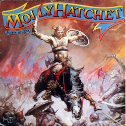 Molly Hatchet Beatin' The Odds Vinyl LP USED