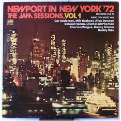 Various Newport In New York '72 The Jam Sessions, Vol 1 Vinyl LP USED