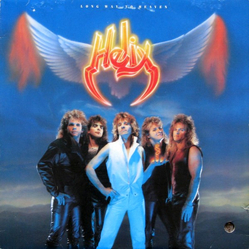 Helix (3) Long Way To Heaven Vinyl LP USED