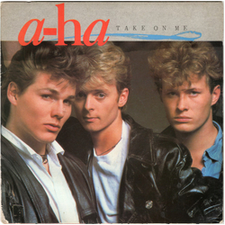 a-ha Take On Me Vinyl 7" USED