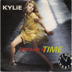 Kylie Minogue Step Back In Time Vinyl 7" USED