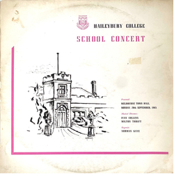 Various Haileybury College School Concert 1965 Vinyl LP USED