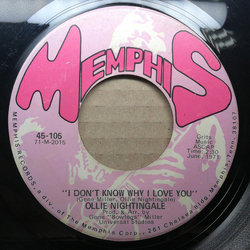 Ollie Nightingale I Don't Know Why I Love You Vinyl 7" USED