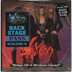 Vixen (2) Edge Of A Broken Heart Vinyl 7" USED