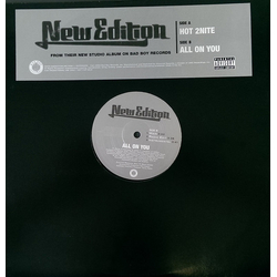 New Edition Hot 2Nite / All On You Vinyl 12" USED