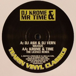 Krome & Time Squeeze / The Licence (Remix) Vinyl 12" USED