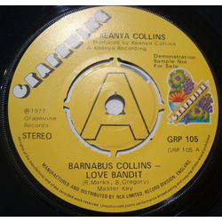 Keanya Collins Barnabus Collins - Love Bandit Vinyl 7" USED