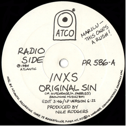 INXS Original Sin Vinyl 12" USED