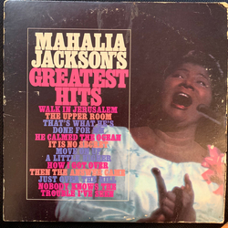 Mahalia Jackson Mahalia Jackson's Greatest Hits Vinyl LP USED