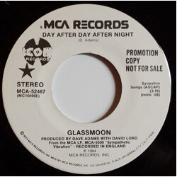 Glass Moon Day After Day After Night USED VINYL 7INCH 45 RPM PROMO STEREO