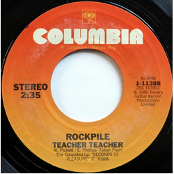Rockpile Teacher Teacher / Fool Too Long Vinyl 7" USED