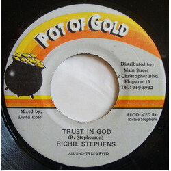 Richie Stephens Trust In God USED VINYL 7INCH